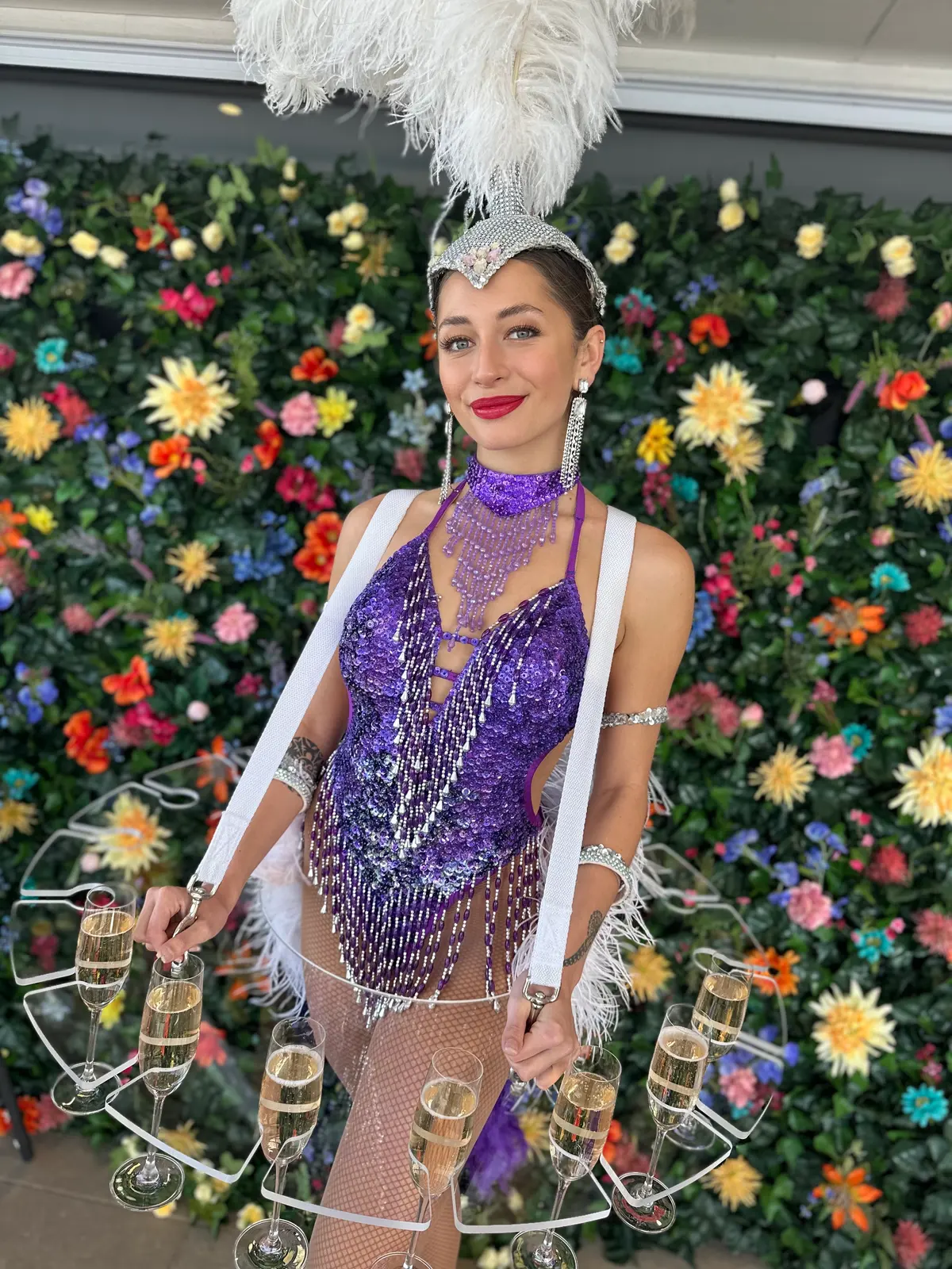 Champagne tray event entertainment NZ