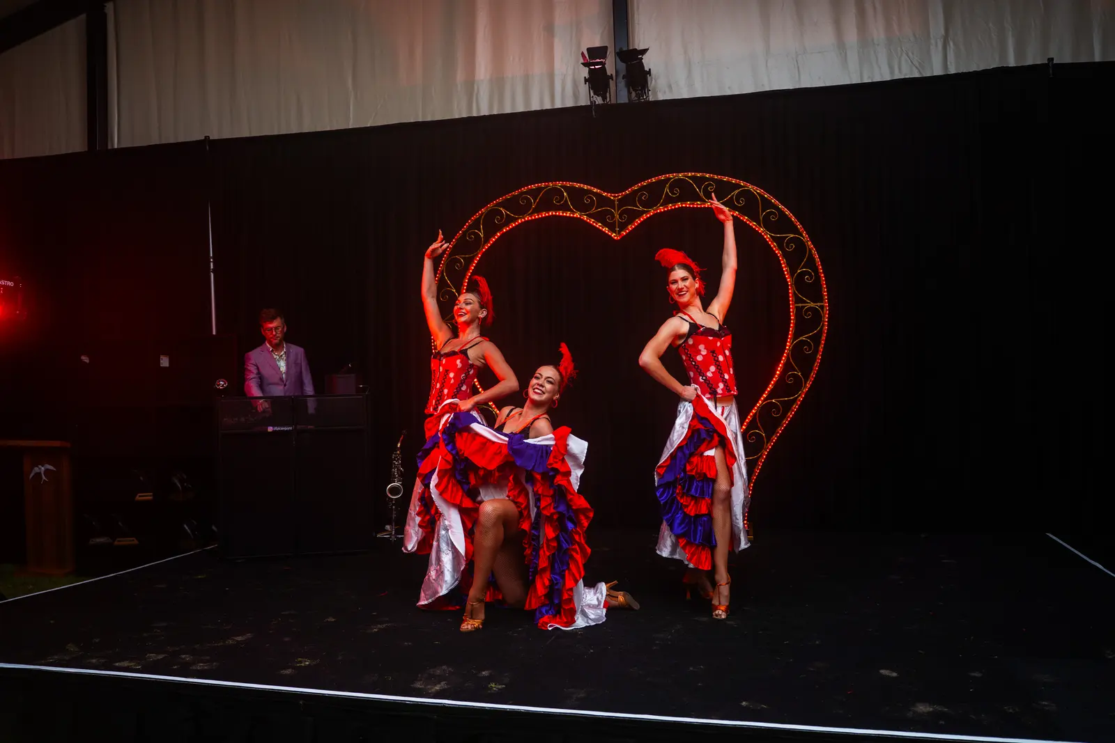 Choreographed moulin rouge dance entertainment New Zealand