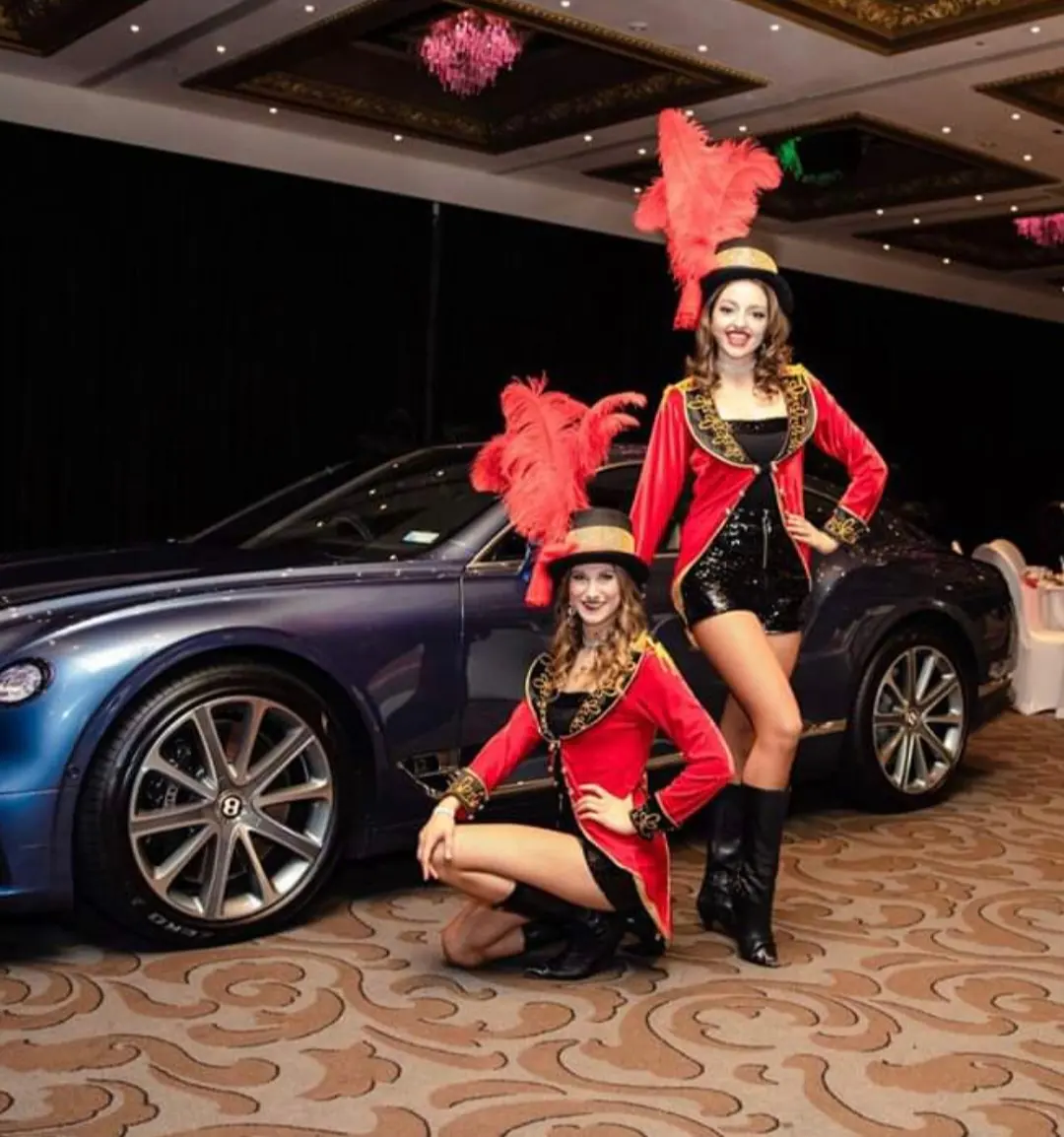 Circus themed dancers event