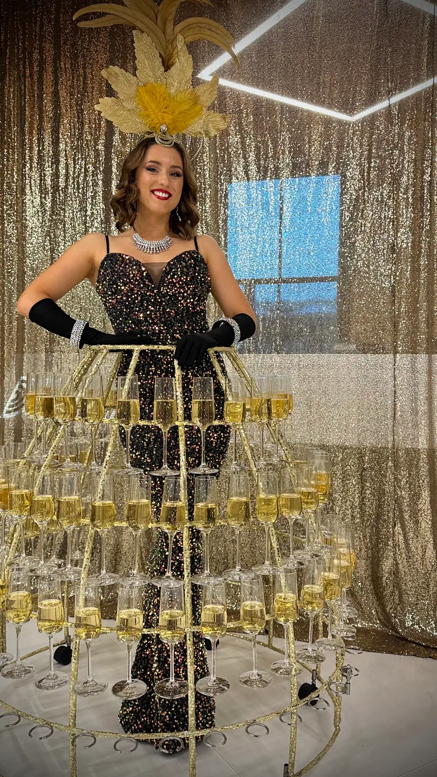 Corporate champagne hostess New Zealand