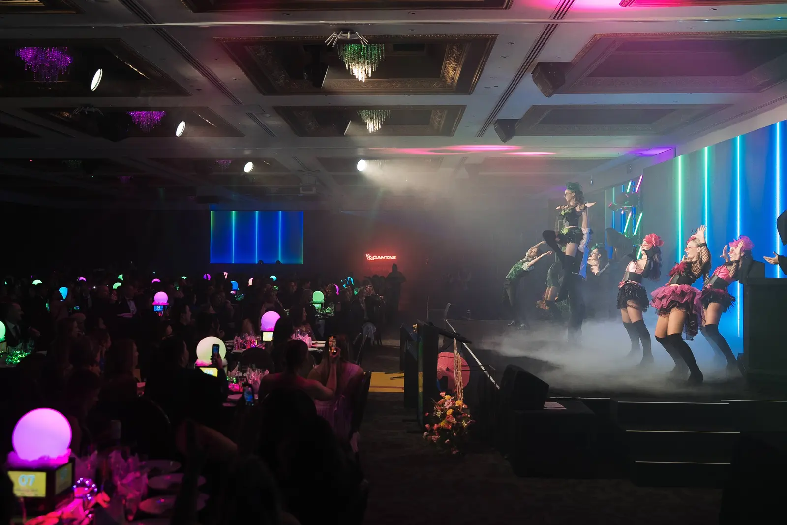 Corporate dance performance