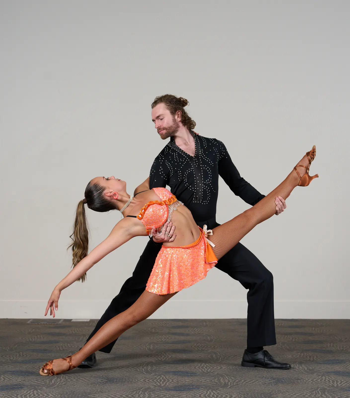 Corporate event partner dancing entertainment