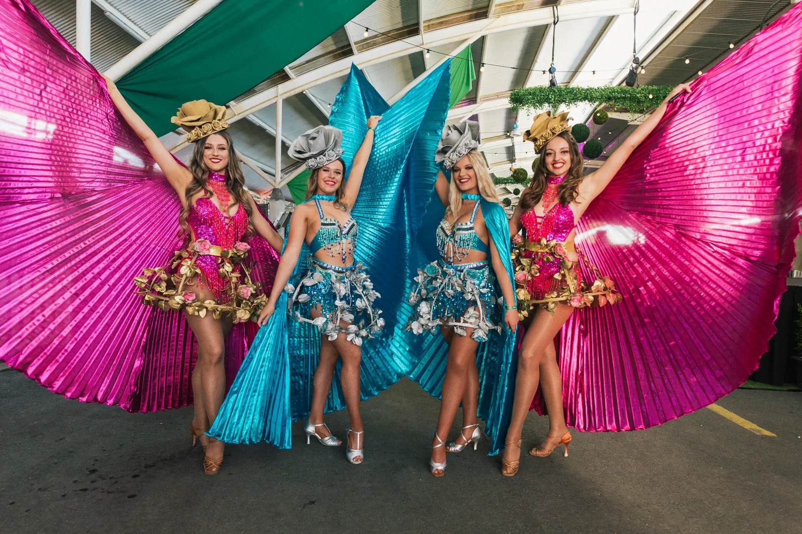 Finesse meet and greet entertainers event enchanted garden