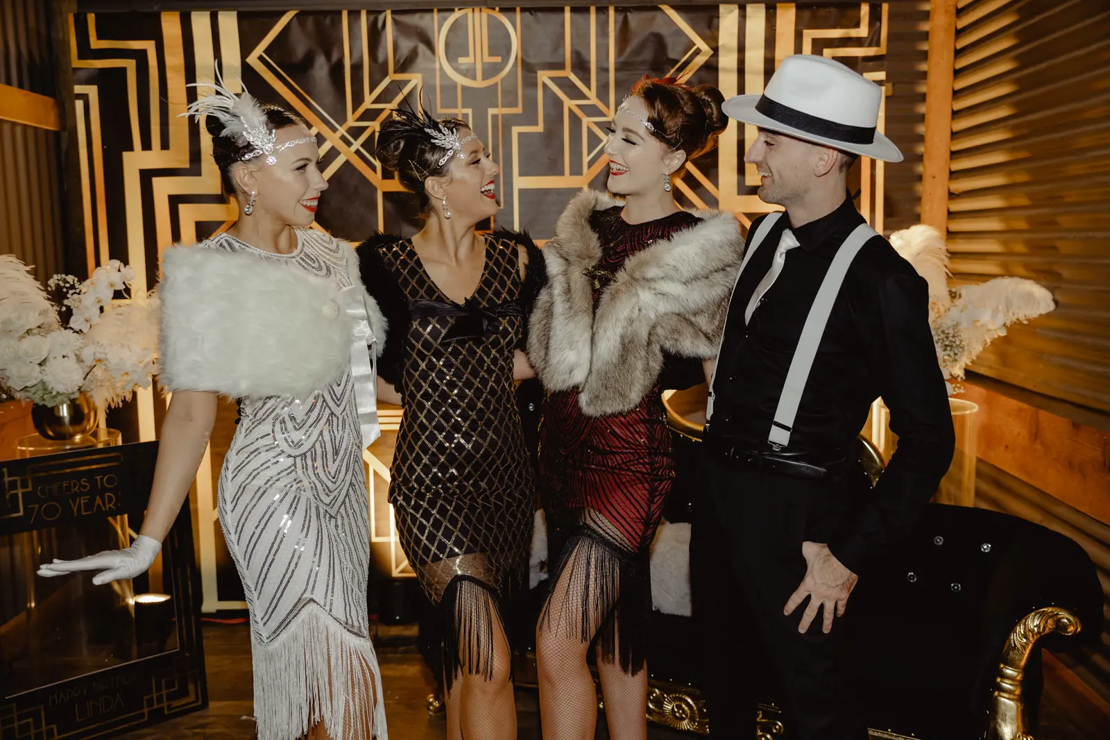 Great gatsby themed dancers event