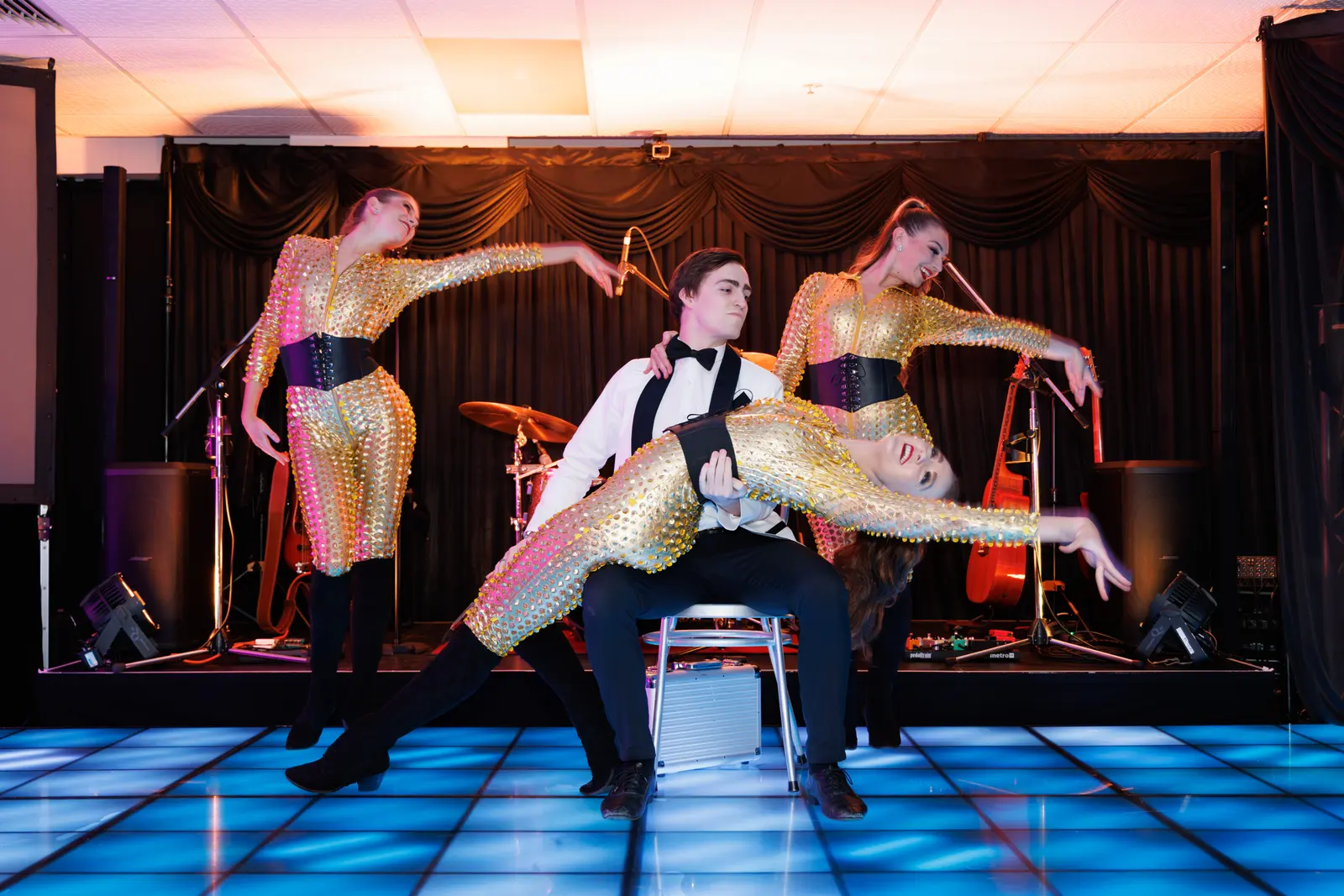 James bond themed event performers New Zealand