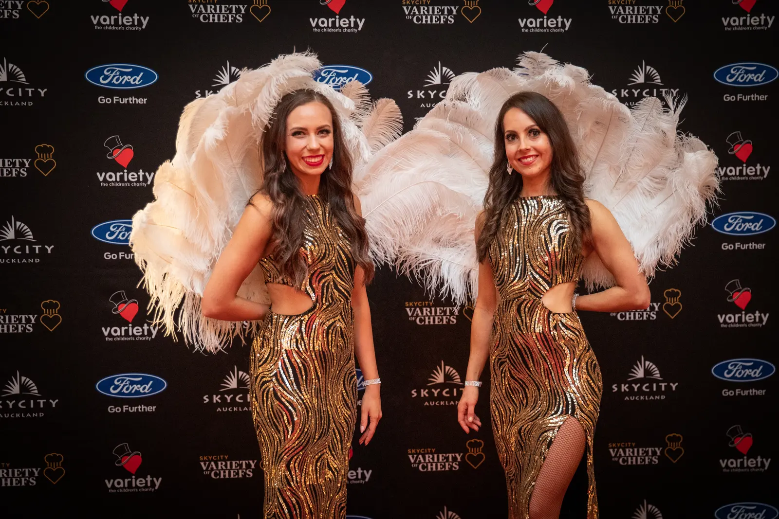 Meet and greet entertainers media wall corporate event