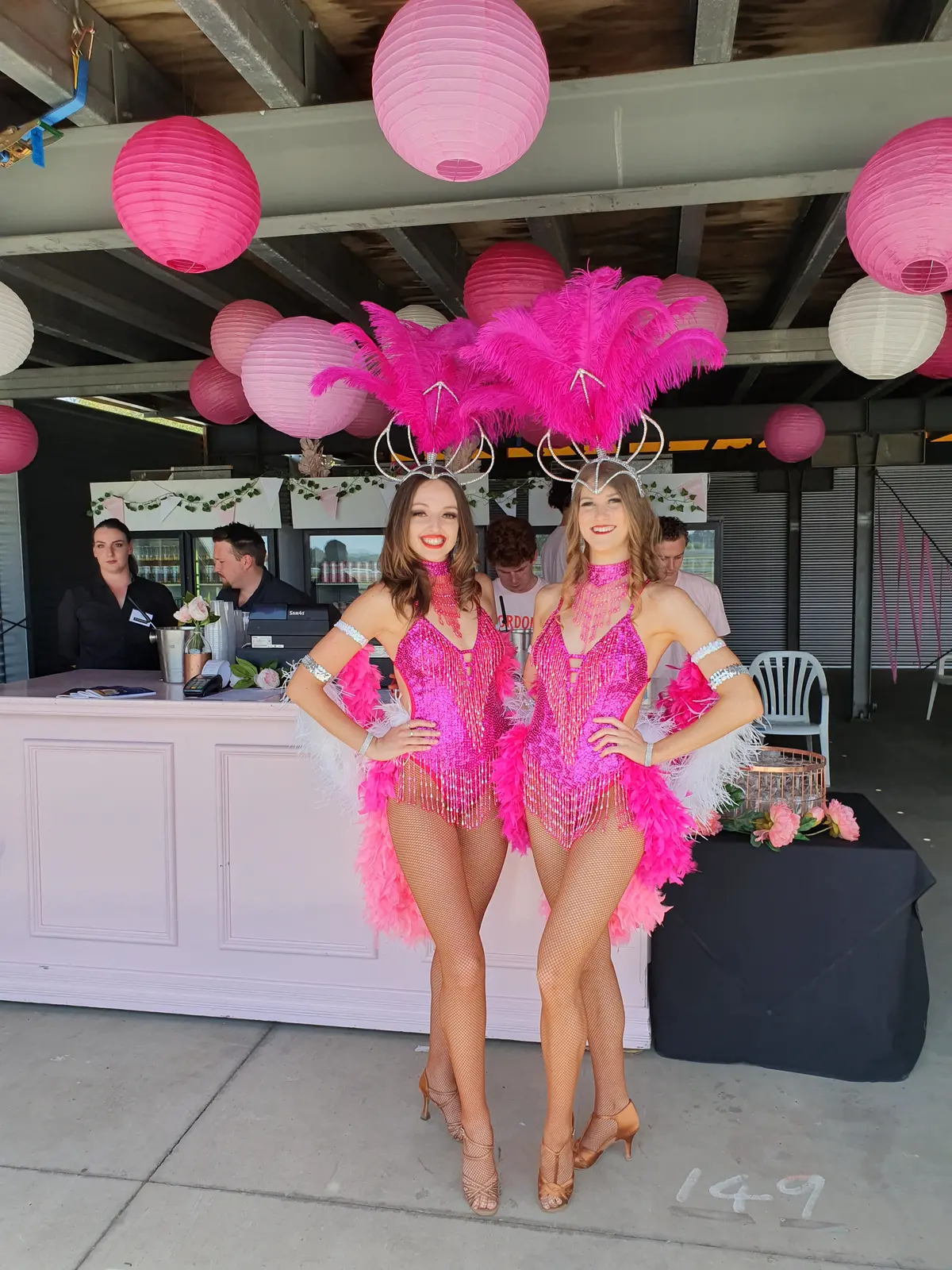 Pink showgirls corporate events NZ