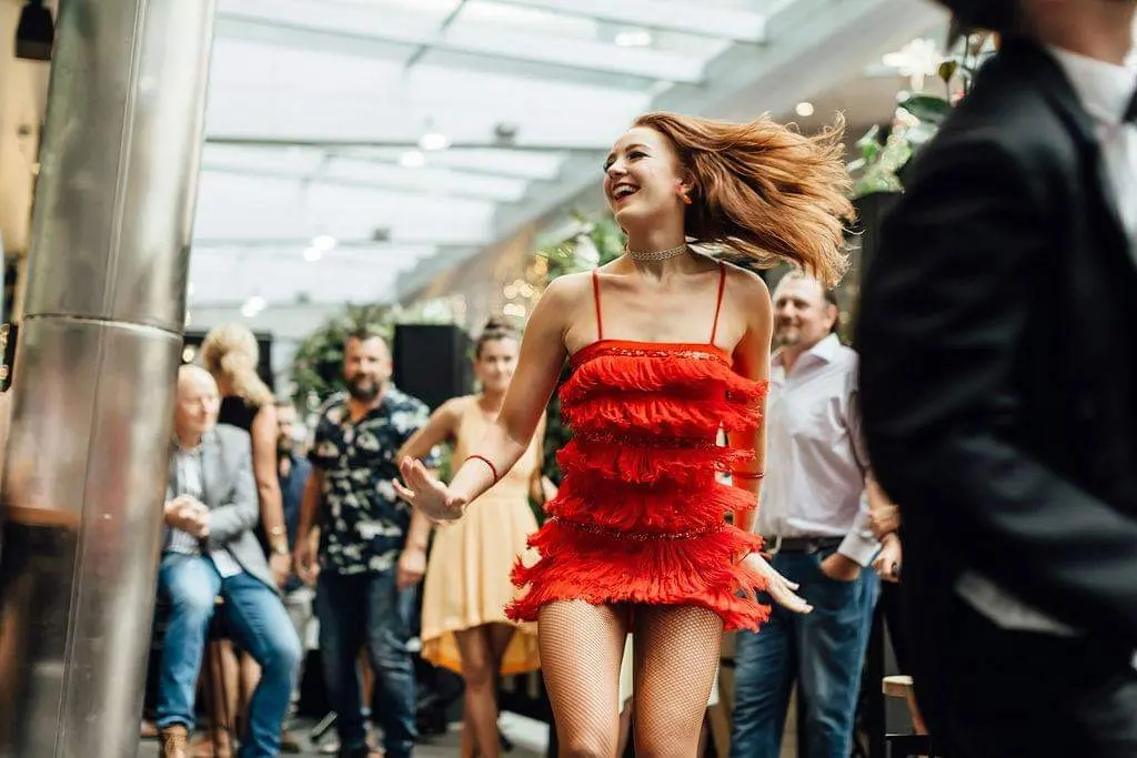 Professional dancers corporate event