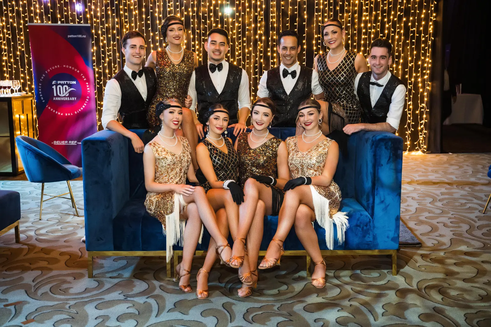 Roaring 20s themed dancers NZ