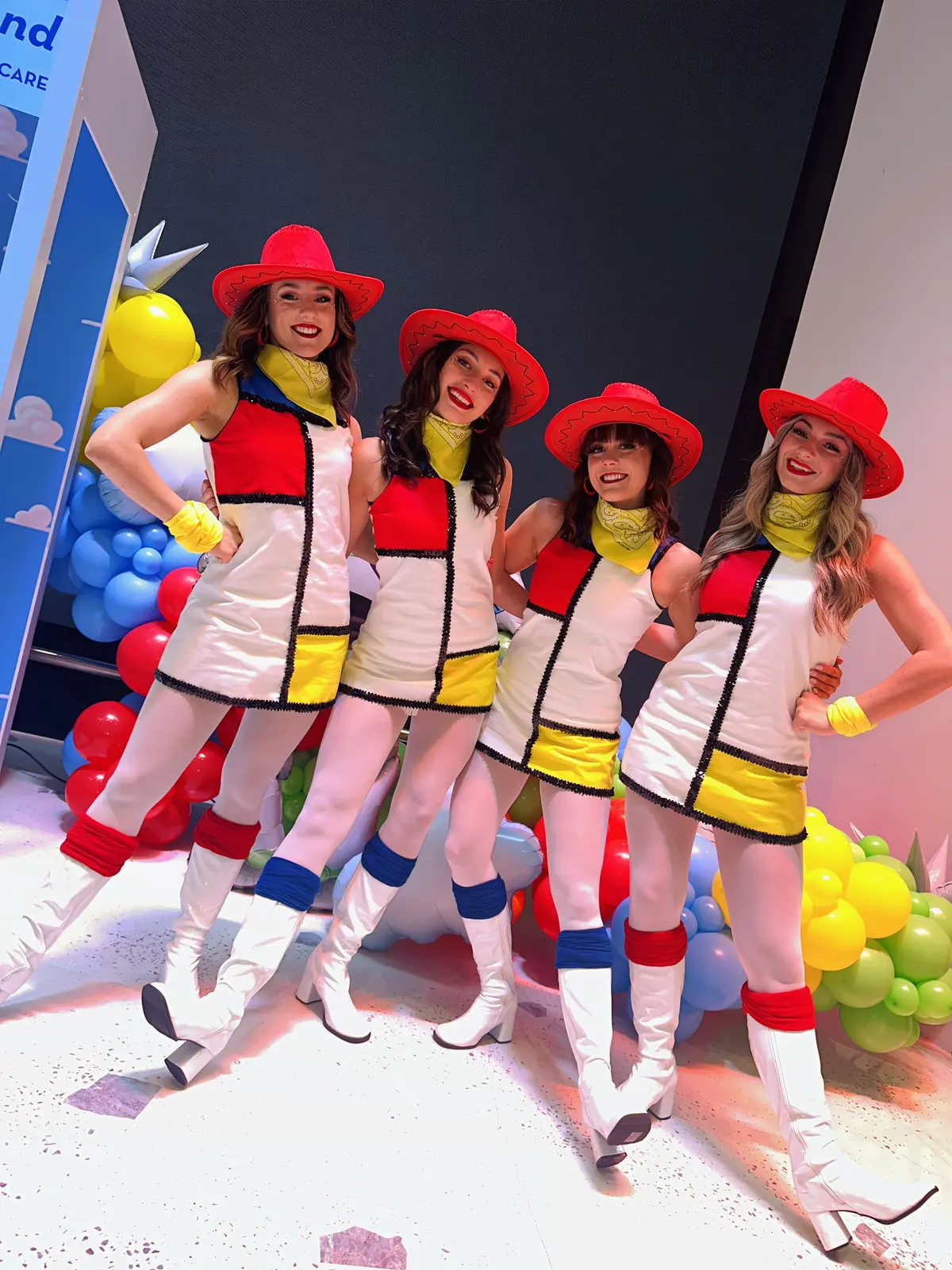 Toy story themed dance show